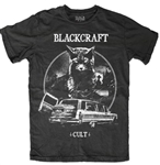 BLACKCRAFT CULT Dinner Or Death T-Shirt Top [BLACK/WHITE]