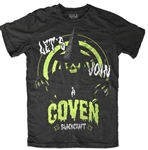 BLACKCRAFT CULT I Joined A Coven T-Shirt Top [BLACK/LIME]