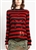 TRIPP NYC Rag Stripe Sweater [BLACK/RED]