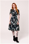 Hell Bunny Serpent Dress [BLACK/MULTI]