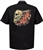 LUCKY 13 The Pipe Skull Work Shirt [BLACK/RED/CREAM]
