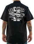 LUCKY 13 BAD MOFO  Work Shirt [BLACK/WHITE]