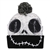 The Nightmare Before Christmas Jack Big Face Illustration Toque [BLACK/WHITE]