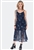 JAWBREAKER Flower Print Mesh Cami Midi Dress [MULTI]