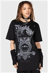 KILLSTAR Occult Soul T-Shirt [BLACK/LIGHT GREY]