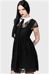 KILLSTAR Dreadful Babydoll Dress [BLACK]