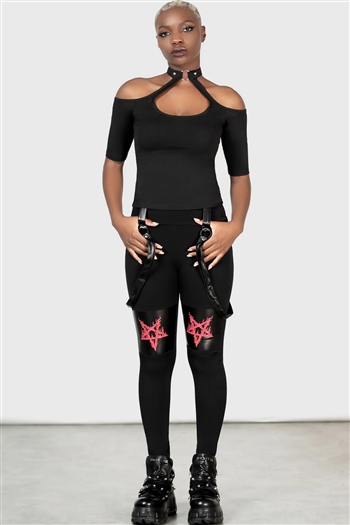 KILLSTAR Bloodpact Leggings [BLACK]