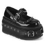 Demonia DAMNED-20 Platform Maryjane [BLACK PATENT]