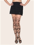 ISADORA TIGHTS - TATTOO Nylons Pantyhose [LIGHT NUDE/SHEER]