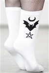 KILLSTAR Bat Magic Socks [WHITE]