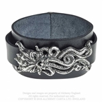 Alchemy Gothic Cthulhu Rising Leather Cuff Bracelet Wrist Wrap