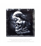 Alchemy Gothic - Poe's Raven Slate Coaster