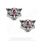 Alchemy Gothic Sacred Cat Studs