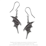 Alchemy Gothic A Night With Goethe Pewter Earrings