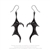 Alchemy Gothic Wings of Midnight Earrings