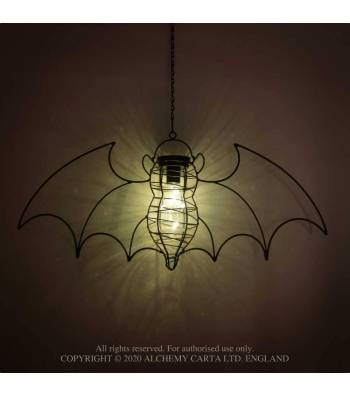 Alchemy Gothic Bat Garden Solar Light