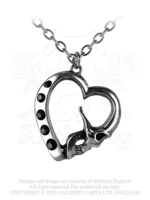 Alchemy Gothic La Mort de Coeur Pendant (Disc.)