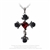 Alchemy Gothic - Black Rosifix Pendant