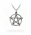 Alchemy Gothic Wiccan Elemental Pentacle Pendant