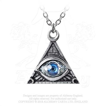 Alchemy Gothic Eye of Providence Pendant