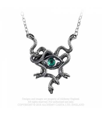 Alchemy Gothic Gorgons Eye Pendant