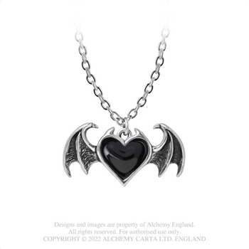 Alchemy Gothic Black Soul Bijou Pendant