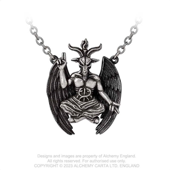 Alchemy Gothic Personal Baphomet  Pendant