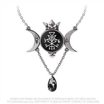 Alchemy Gothic Wycca Queen Pendant