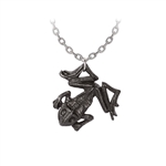Alchemy Gothic Black Paddock Pendant