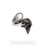 Alchemy Gothic Howl At The Moon Ring