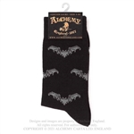 Alchemy Gothic Bats Socks
