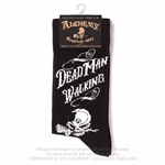 Alchemy Gothic Dead Man Walking Socks