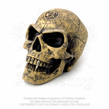 Alchemy Gothic Omega Skull