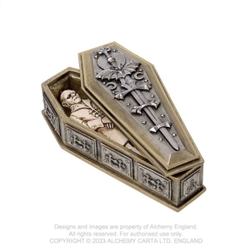 Alchemy Gothic Nosferatu's Casket & Figure