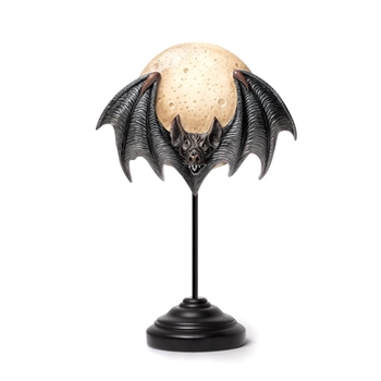 Alchemy Gothic Phul Moon Bat Ornament Decor