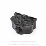 Alchemy Gothic - Sacred Cat Trinket Box BLACK