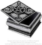 Alchemy Gothic Triple Moon Spell Box