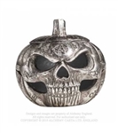 Alchemy Gothic Pumpkin Skull Box
