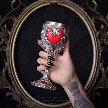 Alchemy Gothic Decorative Goblet BLOOD HEART