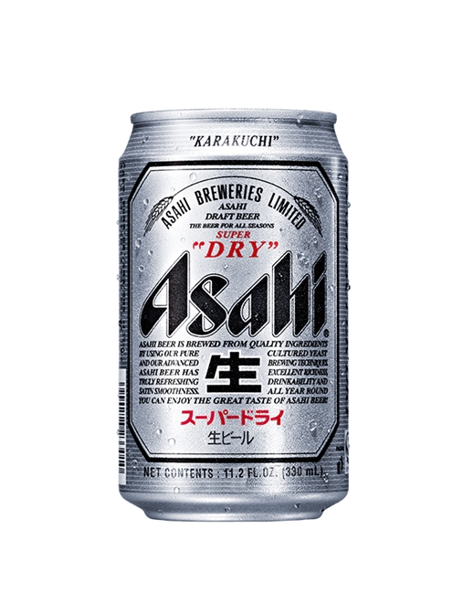 Asahi Super Dry Can 6pk/case