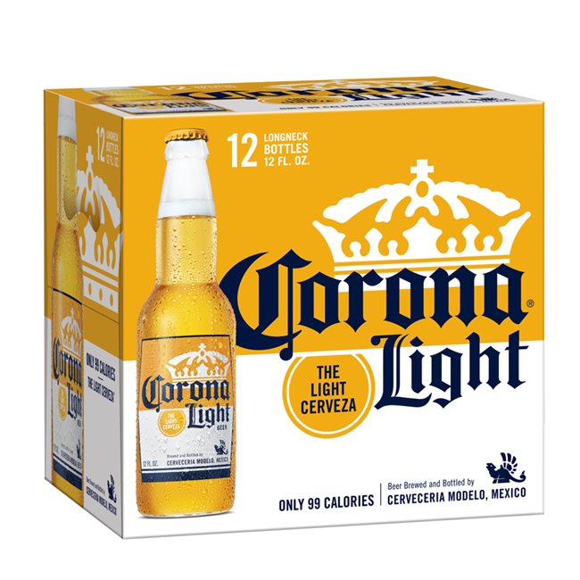 Corona Light Bottles 12 oz