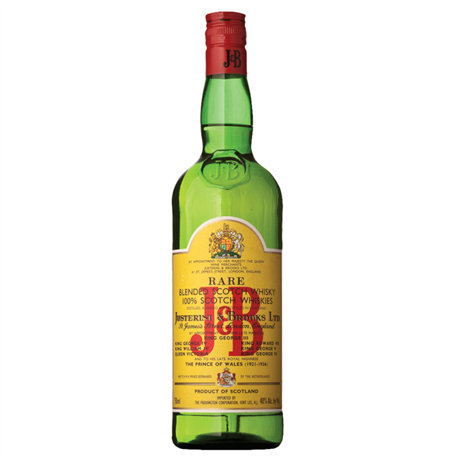 J&B Rare Scotch