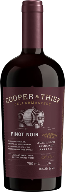 Cooper & Thief Pinot Noir Brandy Barrel Aged