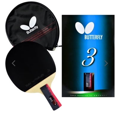 Butterfly 302 Chinese Pen Hold Table Tennis Paddle