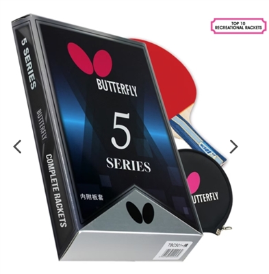 Butterfly 501 Table Tennis Paddle Set