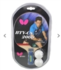 Butterfly 2000 Chines Pen Hold Table Tennis Paddle+Balls