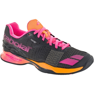 Babolat Jet All Court Women's Tennis Shoes Gray/Orange/Pink