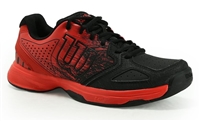 Wilson Kaos Comp Jr. Tennis Shoes Red/Black