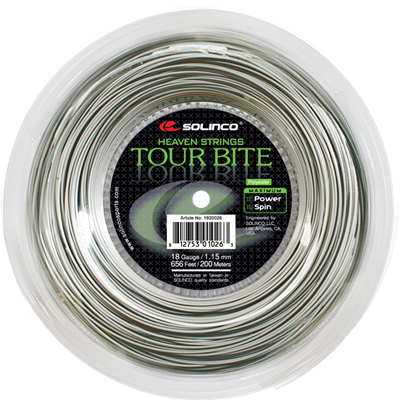 Solinco Tour Bite Tennis String 660ft 200m 16g 17g