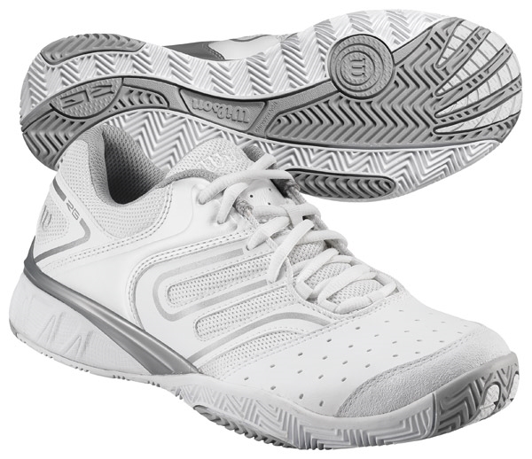 Wilson W Tour Construkt Wome's Tennis Shoes White/Silver